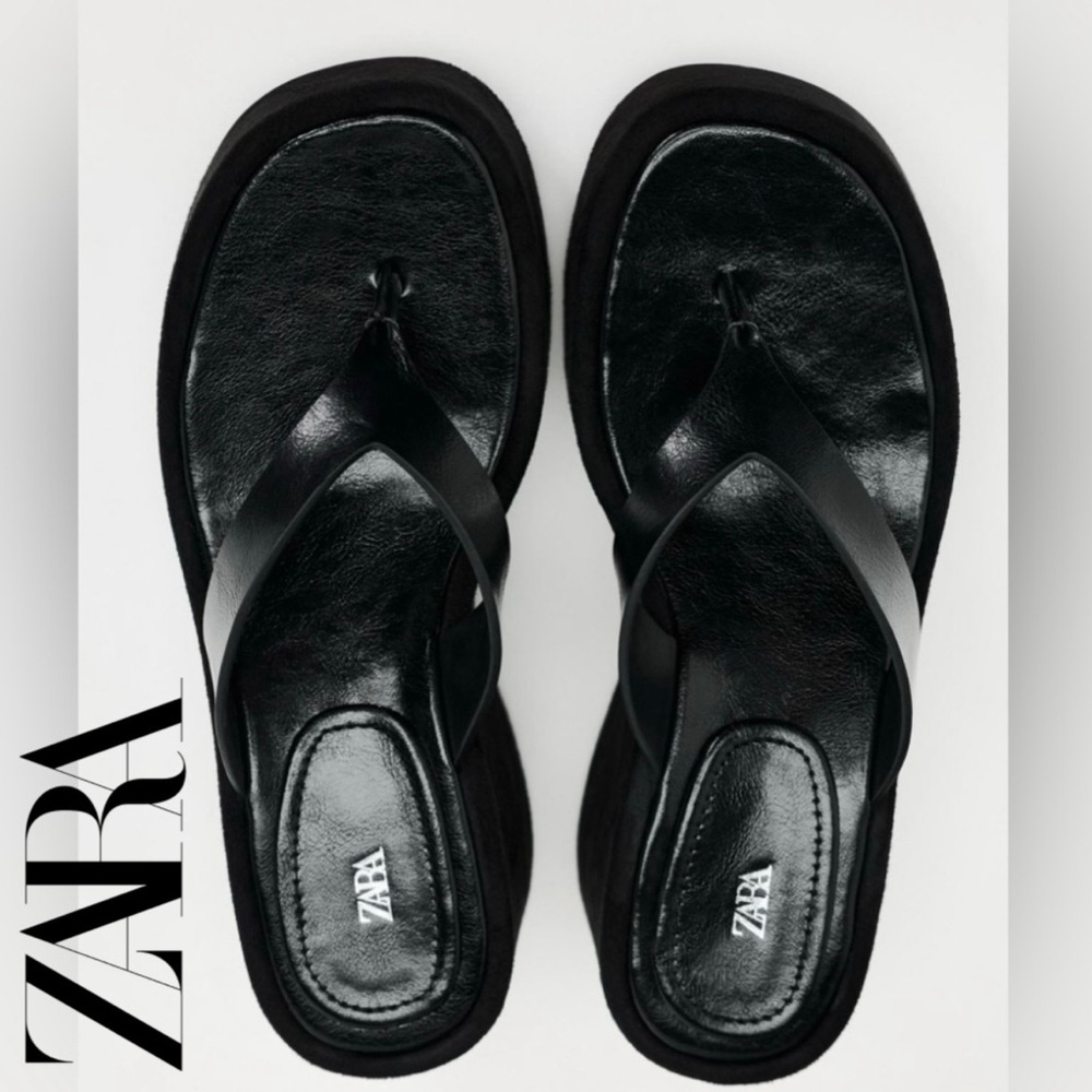 BRAND NEW! ZARA Platform Wedge Sandals from new season collection!!!